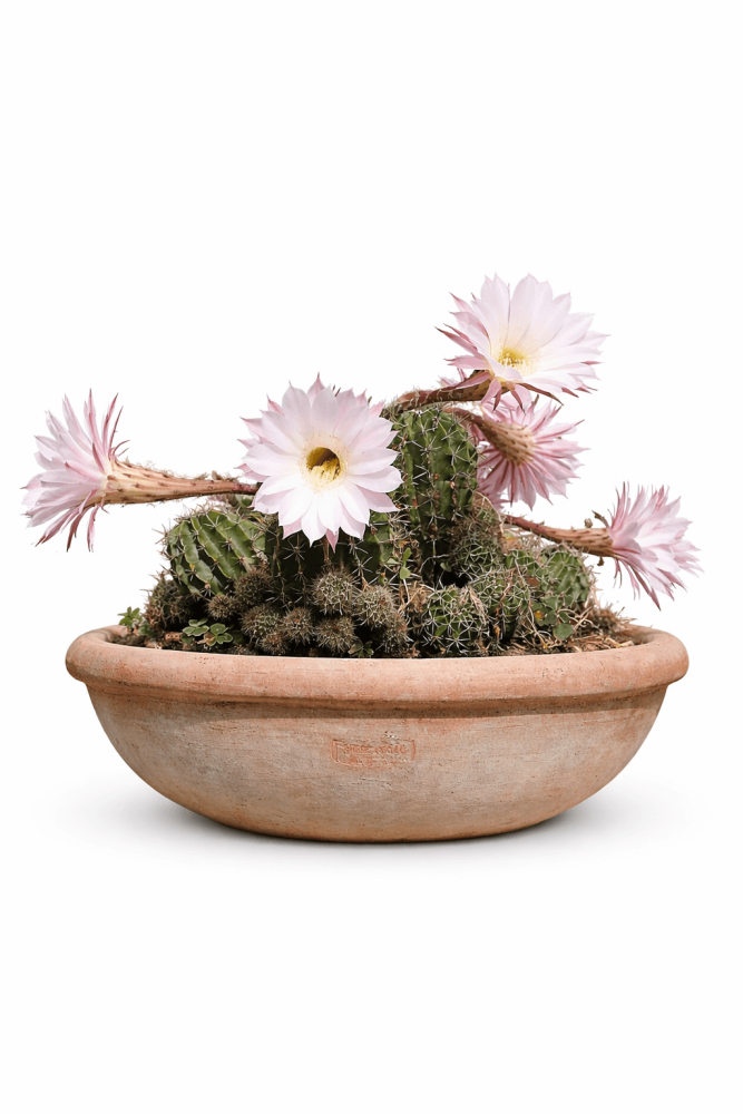 Coupe classique et épurée en terre cuite d’Impruneta – élégance intemporelle et naturel authentique